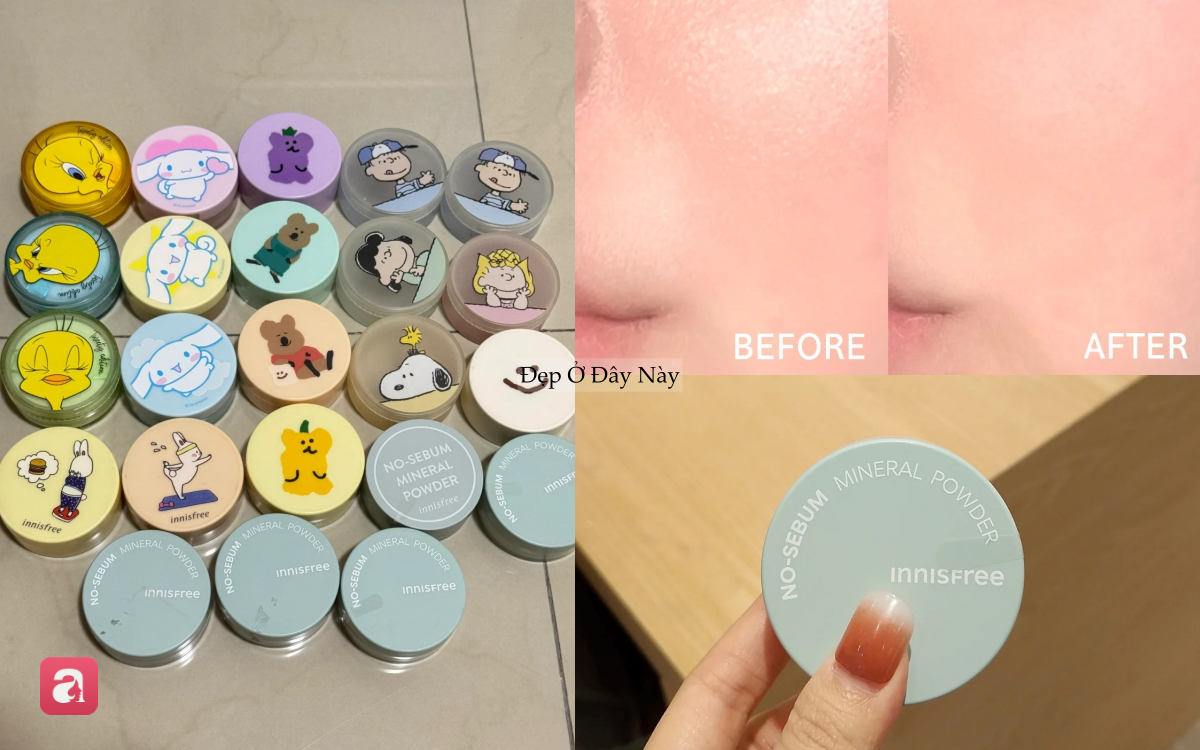 5 loại phấn phủ mỏng nhẹ, kiềm dầu cực đỉnh cho mùa hè: Giá bình dân, đánh như không đánh- Ảnh 4.