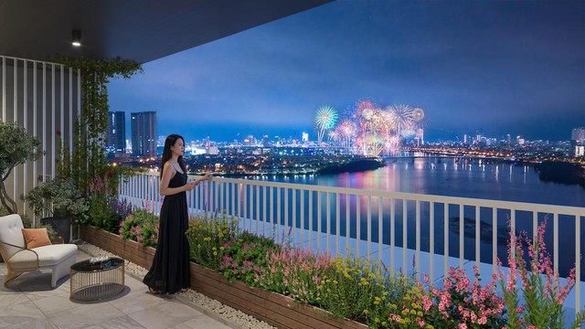 S-Light Tower - Điểm nhấn kiến trúc soi bóng “dòng sông ánh sáng” tại Đà Nẵng - Ảnh 2. S-Light Tower - Điểm nhấn kiến trúc soi bóng “dòng sông ánh sáng” tại Đà Nẵng - Ảnh 2.