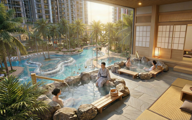 Giải mã hấp lực từ đặc quyền khoáng nóng cùng mô hình Compound Resort tại Alumi Premium (Alluvia City)