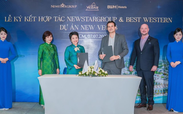 NewstarGroup hợp tác BWH Hotels đưa chuẩn vận hành quốc tế đến New Vegas