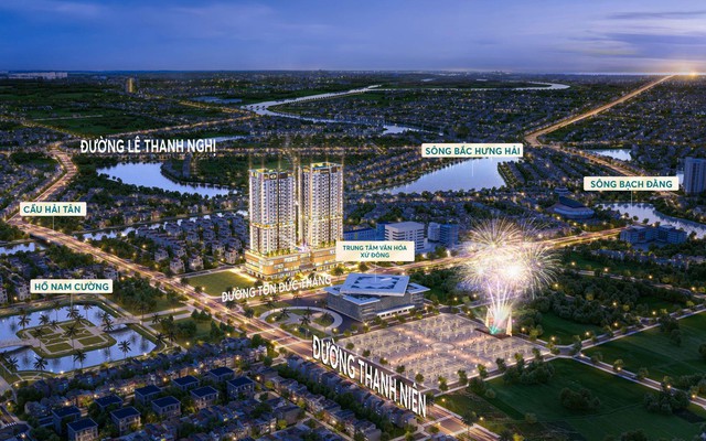 Sky Gemia: 4 mặt tiền trung tâm, lợi thế không thể nhân bản ở Hải Dương