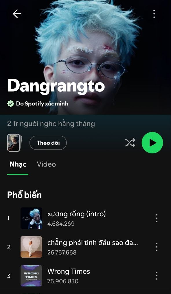 Nam nghệ sĩ bị MCK cướp spotlight: Lặng lẽ lên top 1, tẩm ngẩm tầm ngầm mà thành “quái vật streaming” nhạc Việt- Ảnh 3.