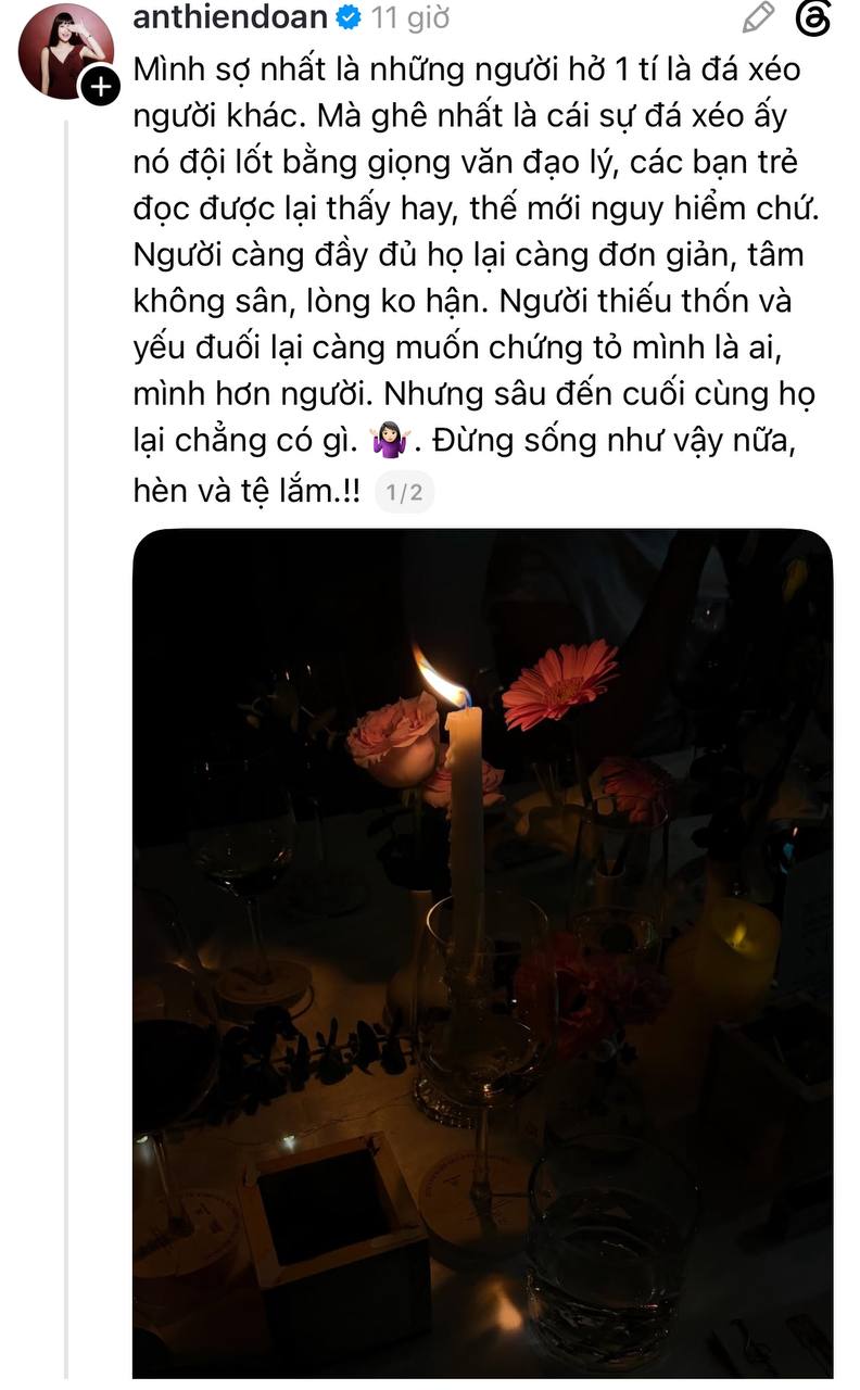 Xôn xao Minh Triệu - Thiên Ân có biến căng, đòi tag thẳng tên để 
