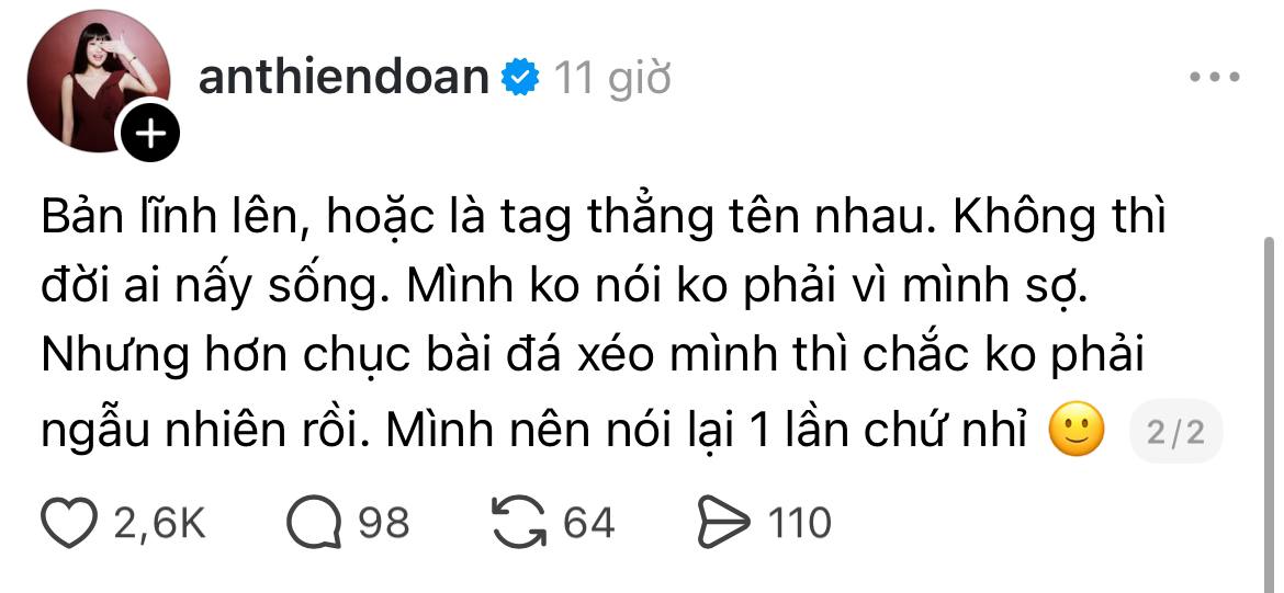 Xôn xao Minh Triệu - Thiên Ân có biến căng, đòi tag thẳng tên để 