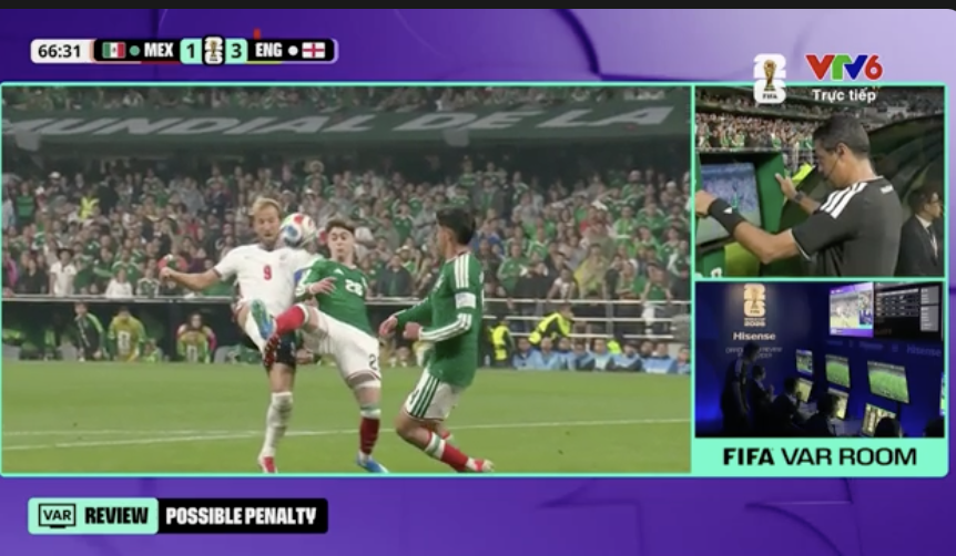 Anh 3-2 Mexico (Hiệp 2): Vào!!! Bàn thắng trên chấm penalty thắp lại hi vọng cho chủ nhà - Ảnh 2.