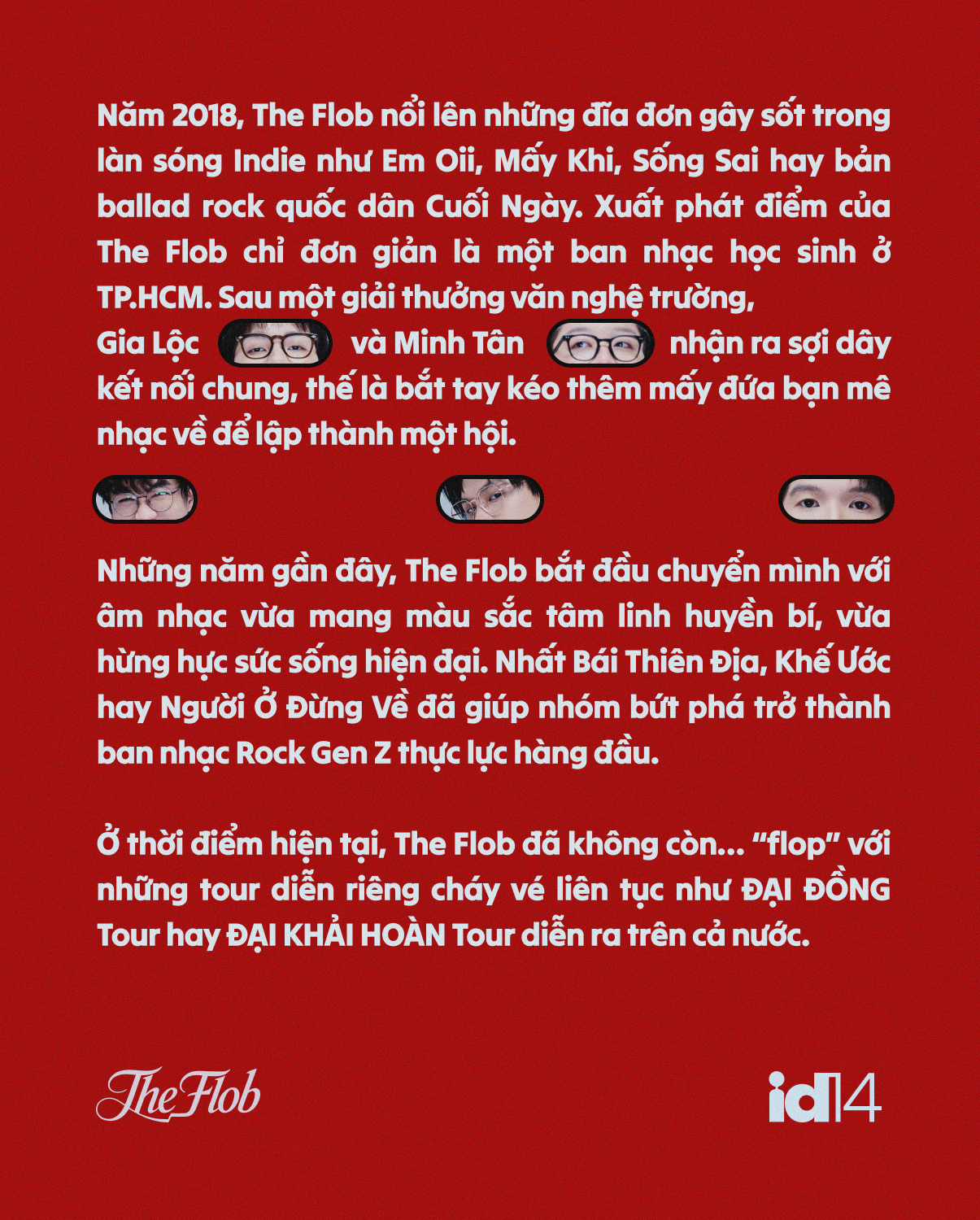 Từ cát xê 100k và 2 phiếu ăn gà rán đến ban nhạc sold-out nhà thi đấu: The Flob đã hết… flop! - Ảnh 1.