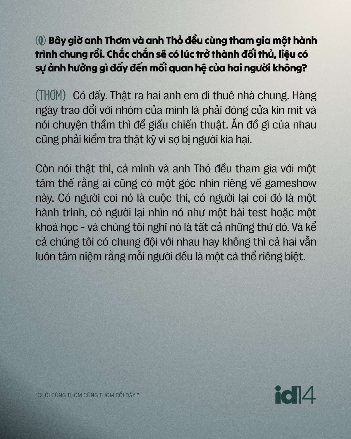 Nếu Quách Văn Thơm tự giật title về mình? “Cuối cùng, Thơm cũng thơm rồi đấy” - Ảnh 10.