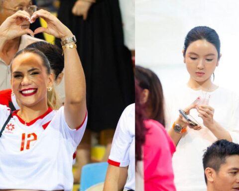 Chu Thanh Huyền đọ sắc với vợ Xuân Son trên sân Mỹ Đình: Nàng WAG người Brazil chiếm trọn “spotlight”
