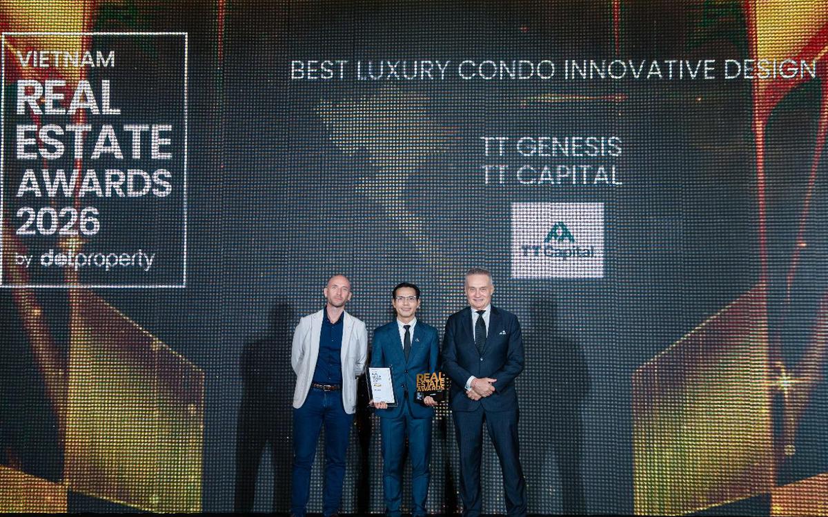 TT GENESIS ghi dấu ấn tại lễ trao giải Dot Property Award 2026