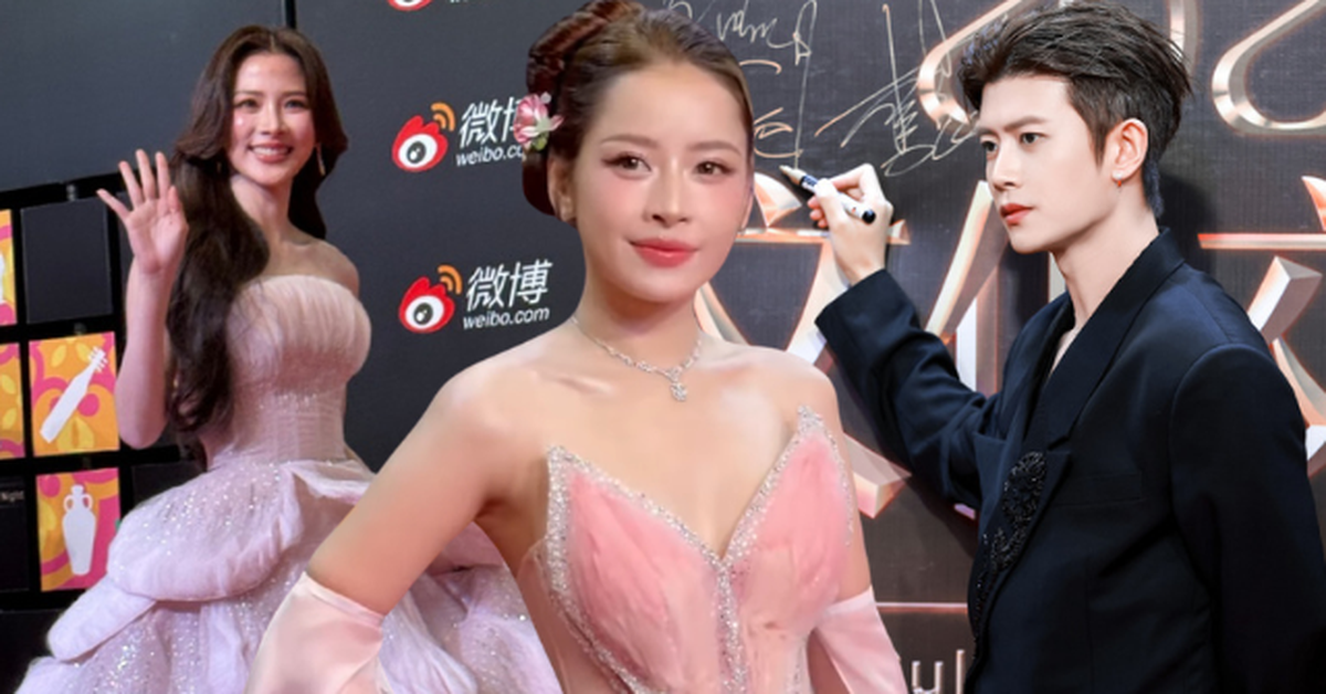 Chi Pu là nghệ sĩ Việt duy nhất bùng nổ visual trên thảm đỏ Gala Weibo, “chặt đẹp” Baifern Pimchanok nhạt nhòa sến sẩm
