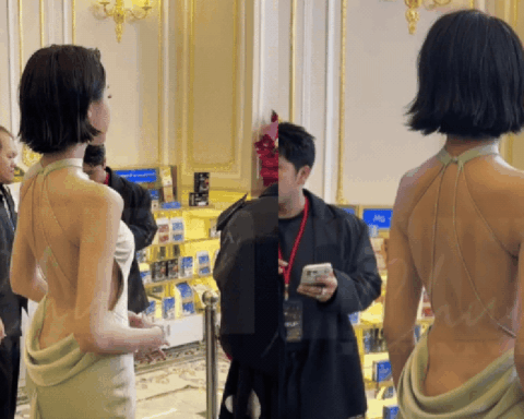 Thêm 1 bóng lưng cực phẩm, nhìn thoáng qua cũng biết đại mỹ nhân