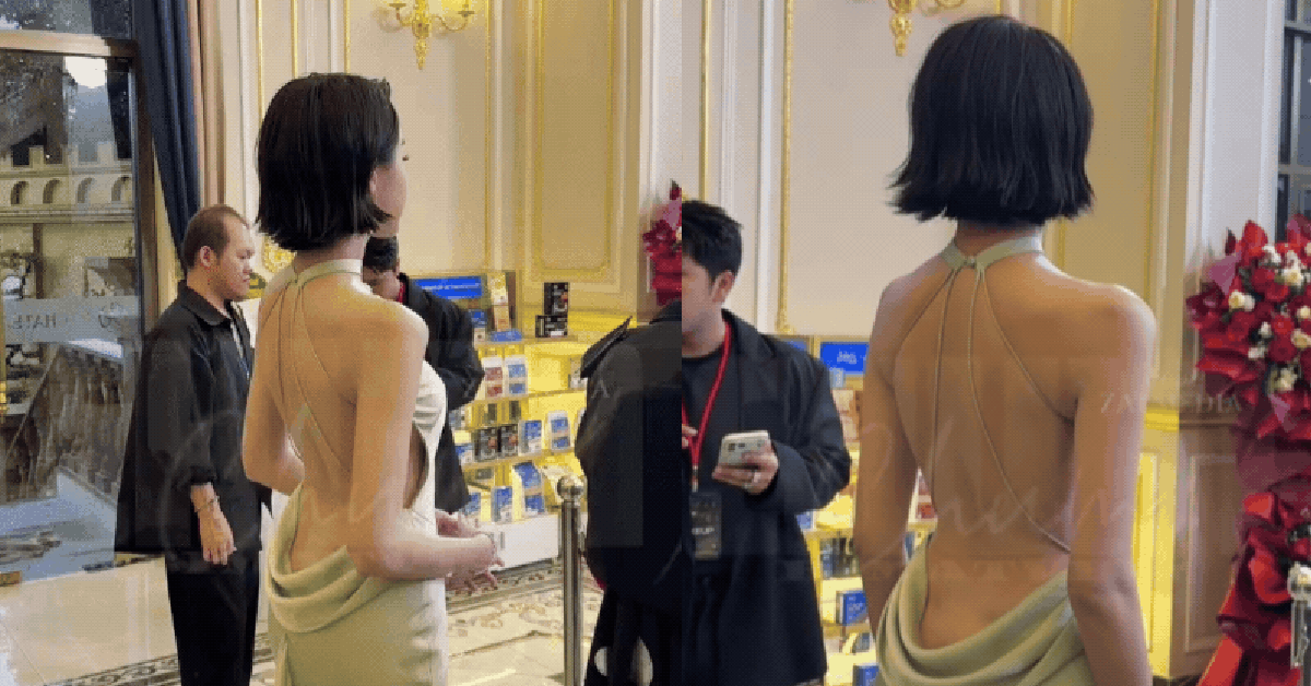 Thêm 1 bóng lưng cực phẩm, nhìn thoáng qua cũng biết đại mỹ nhân