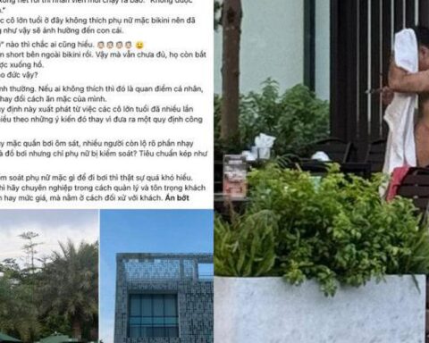 Xôn xao bài đăng về quy định ở một khách sạn nổi tiếng Hà Nội: “Không được mặc bikini xuống hồ bơi”, dân mạng tranh cãi trái chiều
