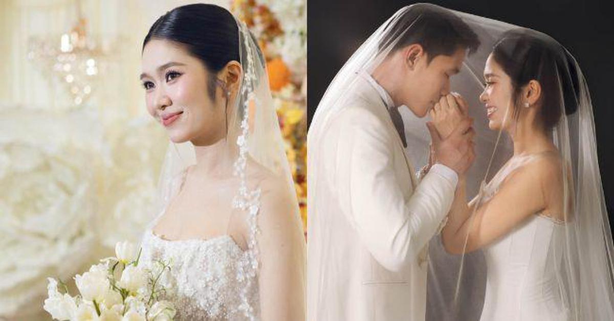 Trung vệ điển trai nhất nhì Việt Nam bất ngờ tung ảnh cưới hotgirl Ngân hàng, cô dâu xinh như mộng gây sốt