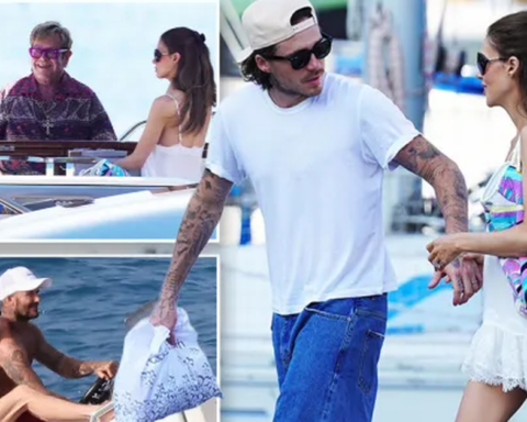 Địa Trung Hải “chia đôi” nhà Beckham: Cậu cả tình tứ cùng vợ xuất thân nhà tỷ phú, Beck-Vic và các con quây quần trên du thuyền khác