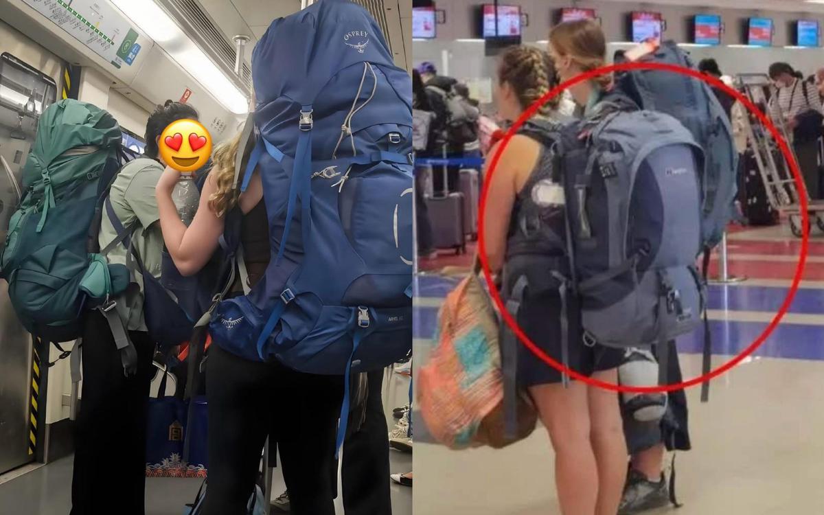 Vì sao khách Tây đi luôn vác balo khổng lồ chứ nhất quyết không dùng vali?