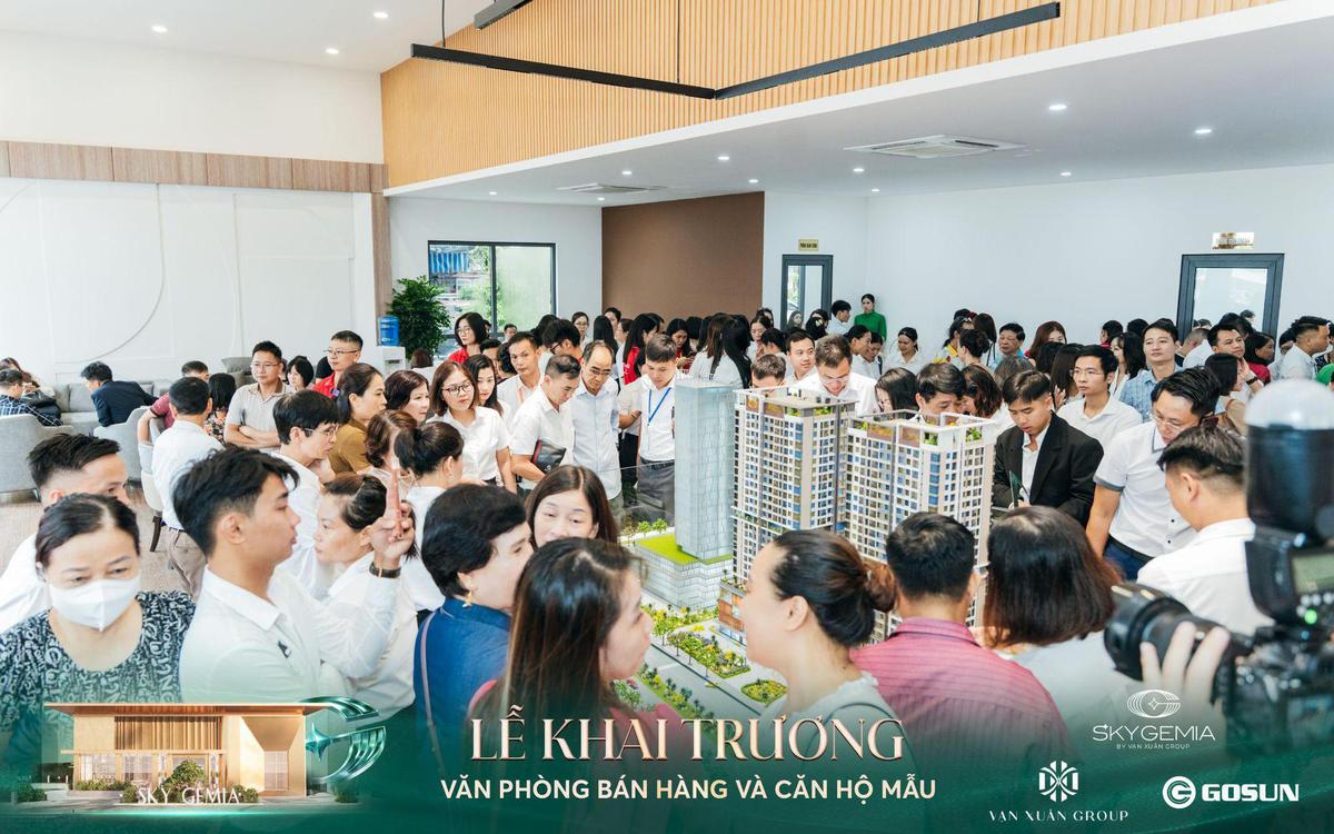 Sky Gemia chính thức khai trương Văn phòng bán hàng và căn hộ mẫu