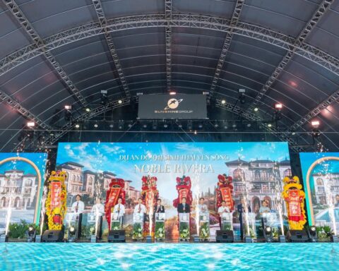 Sau sự kiện khởi công đô thị sinh thái 2 tỷ USD, lộ diện chuỗi dự án liên hoàn của Sunshine Group quanh đại lộ Tây Thăng Long