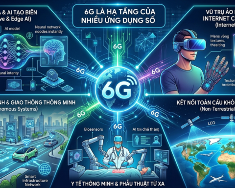 Với 6G, “cuộc chơi” viễn thông sẽ thay đổi