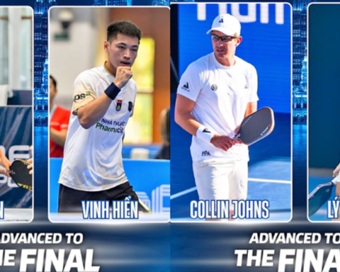 Kết quả bán kết PPA HCM ngày 8/8: Pickleball Việt Nam tạo chung kết trong mơ khi cặp của Lý Hoàng Nam đối đầu Trương Vinh Hiển – Quân Đỗ