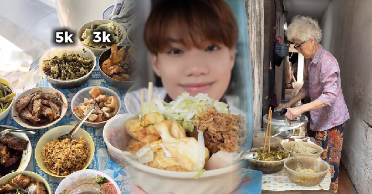 Quán “cơm đếm” gần 40 năm giữa phố Hòe Nhai: Cụ bà 82 tuổi vẫn tự đi chợ, nấu cơm mỗi ngày, bán một tô 18.000-25.000 đồng