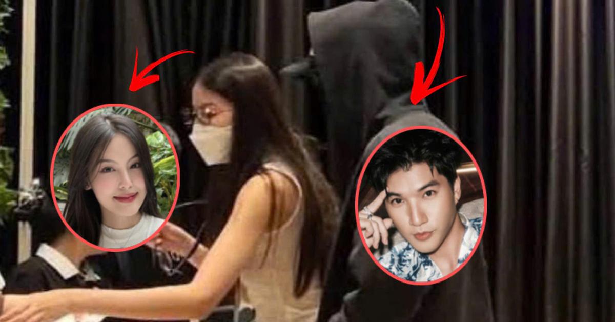 Tóm dính nam rapper 99 nổi tiếng và bạn gái hot girl đi chơi riêng, đàng trai che chắn kín bưng