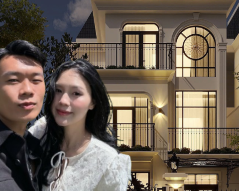 Cuộc sống viên mãn của cầu thủ Thành Chung và mỹ nhân Tuyên Quang trong căn biệt thự ở Hà Nội