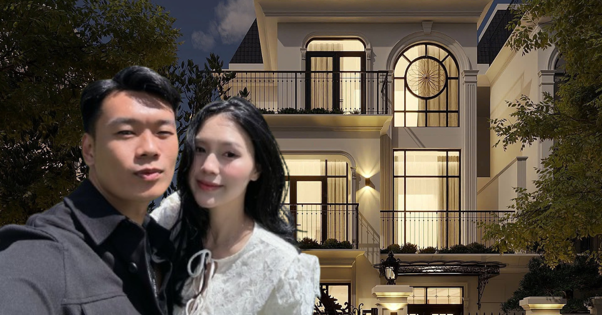 Cuộc sống viên mãn của cầu thủ Thành Chung và mỹ nhân Tuyên Quang trong căn biệt thự ở Hà Nội
