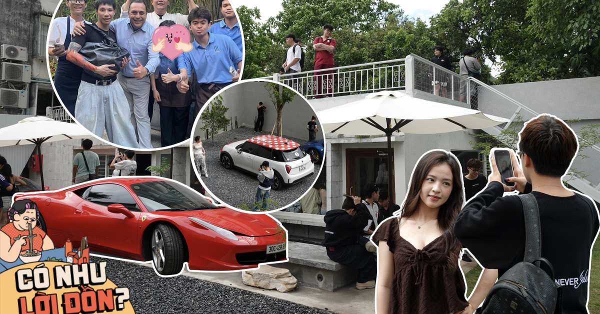 Quán cà phê của Văn Mai Hương ở Thảo Điền: Sân đỗ toàn siêu xe, MCK cũng yêu thích, đông đến mức phải đóng cửa để sắp xếp lại