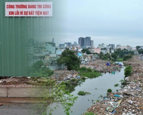 Hiện trạng rạch ô nhiễm bậc nhất TP.HCM sau đợt bàn giao mặt bằng thần tốc