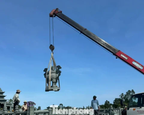 Vụ lăng mộ khủng xây trên đất trồng cây: Tháo dỡ toàn bộ công trình vi phạm