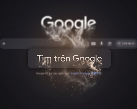 Bạn lên ngay “Google.com” mà xem, nút tìm kiếm biến mất rồi!