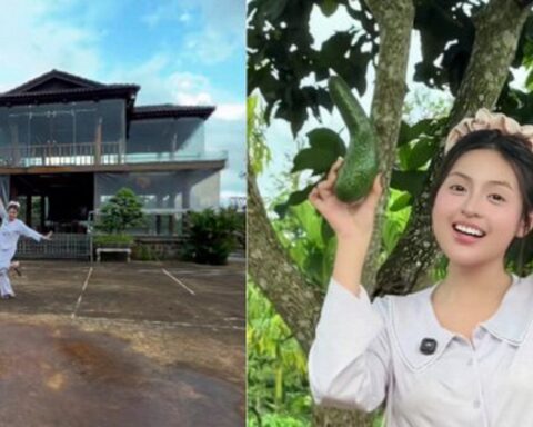Vợ một CEO flex gia thế ở quê khi “mở tour” thăm nhà sàn 2 tầng, nằm giữa vườn sầu riêng, chôm chôm, bơ…