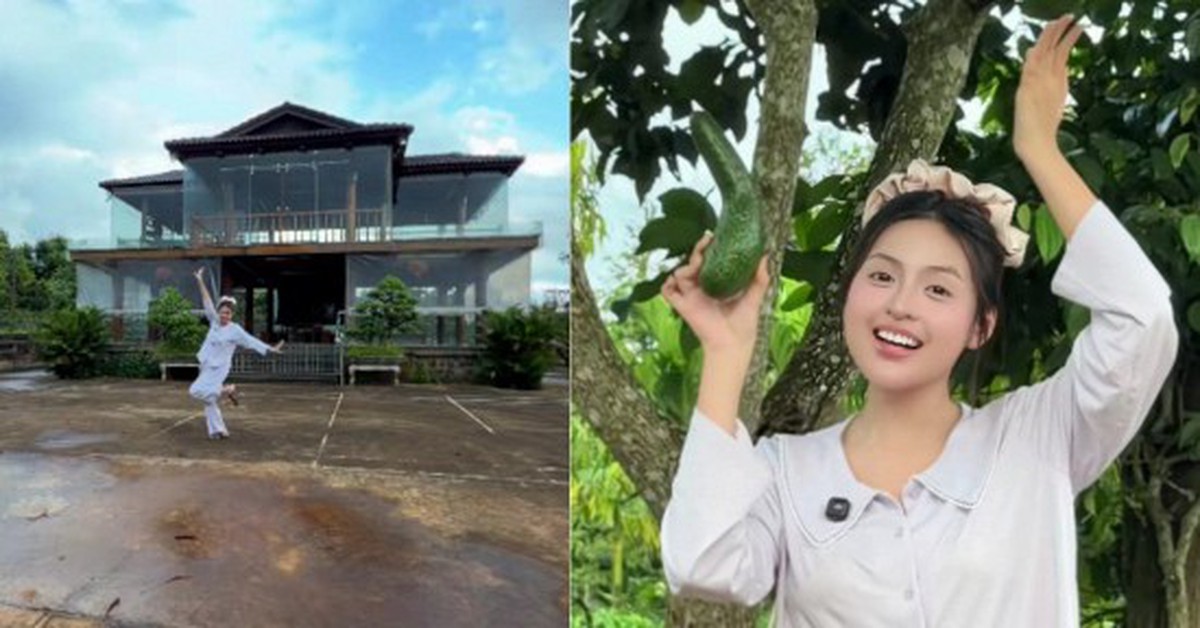 Vợ một CEO flex gia thế ở quê khi “mở tour” thăm nhà sàn 2 tầng, nằm giữa vườn sầu riêng, chôm chôm, bơ…
