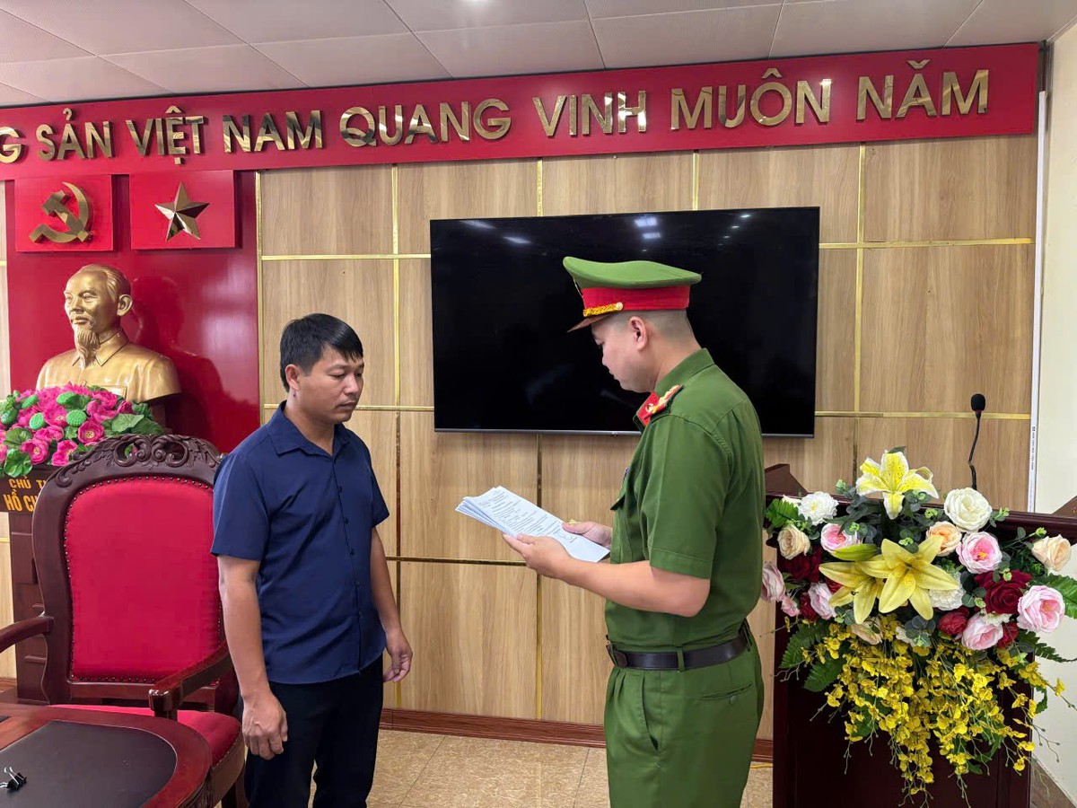 Quyết định khởi tố chủ lò gạch Nguyễn Duy Hưng SN 1987