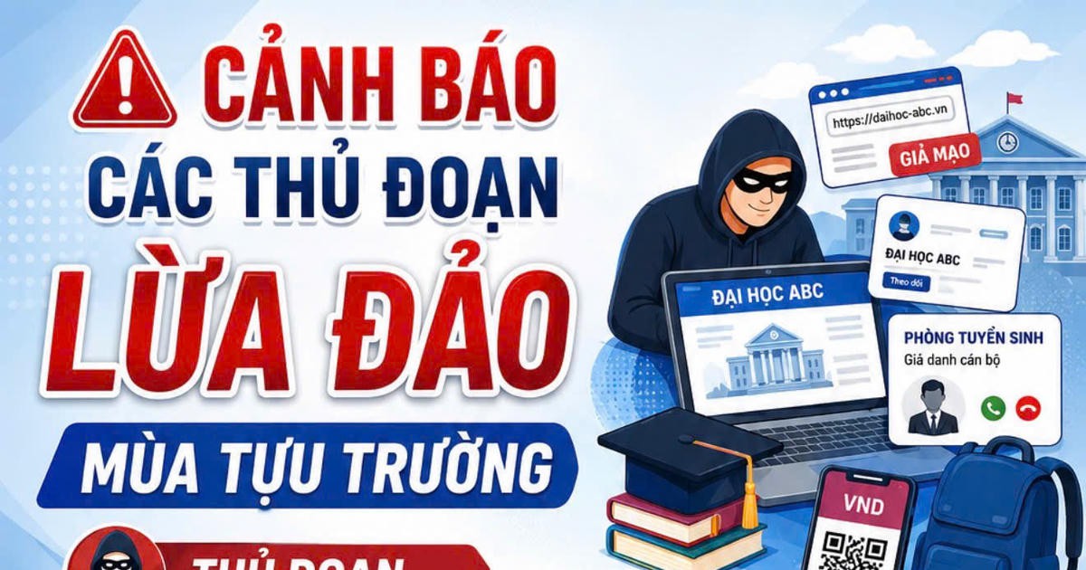 Cảnh báo các thủ đoạn lừa đảo mùa tựu trường
