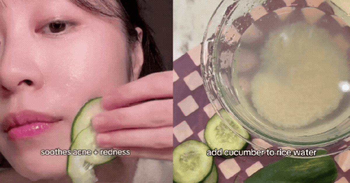 Dưa chuột trộn nước vo gạo: Mẹo chăm da đang viral có thực sự giúp da đẹp hơn?