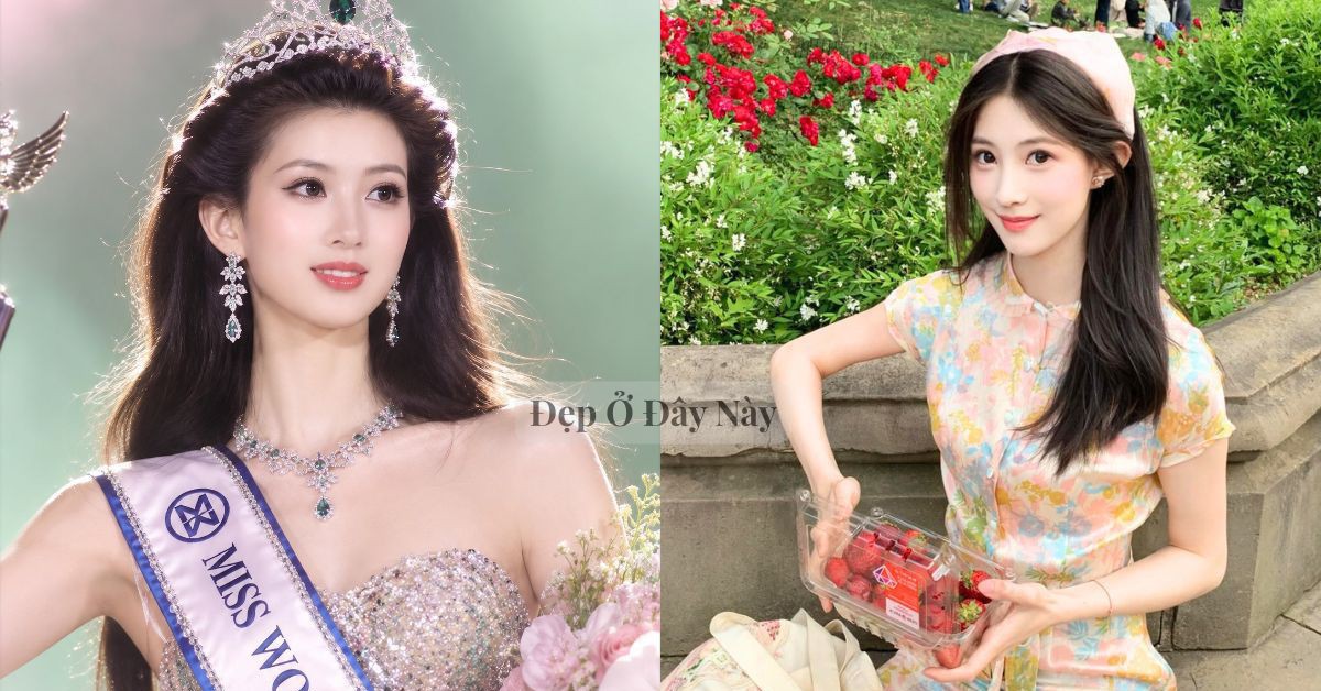 Tài sắc vẹn toàn như tân Hoa hậu Thế giới Trung Quốc: Nhan sắc cổ điển, style kín đáo, visual bừng sáng mọi khung hình