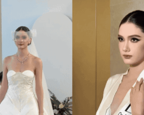Em gái chân dài của thủ môn Đặng Văn Lâm diện váy cưới kiêu sa như công chúa, chiếm trọn spotlight trên sàn catwalk vì visual cực bén