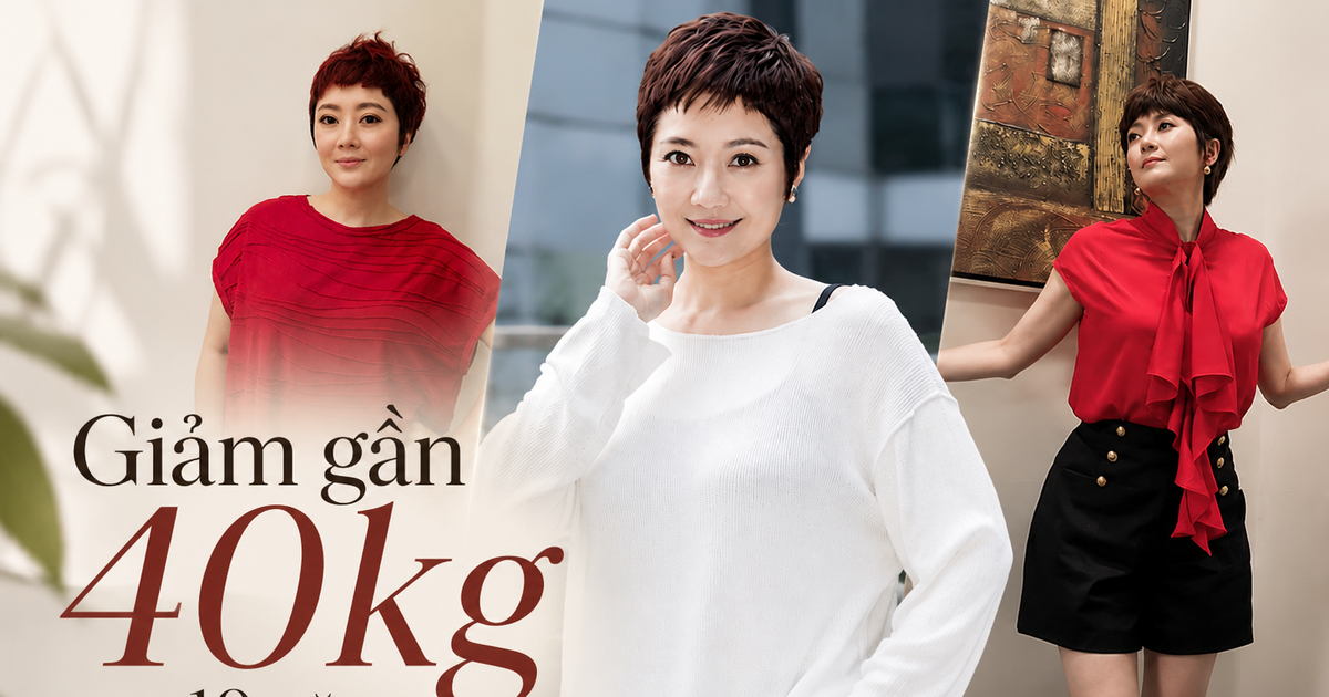 Từ 95kg xuống 56kg: Hành trình giảm cân kéo dài hơn 10 năm của nữ diễn viên U60 gây chú ý