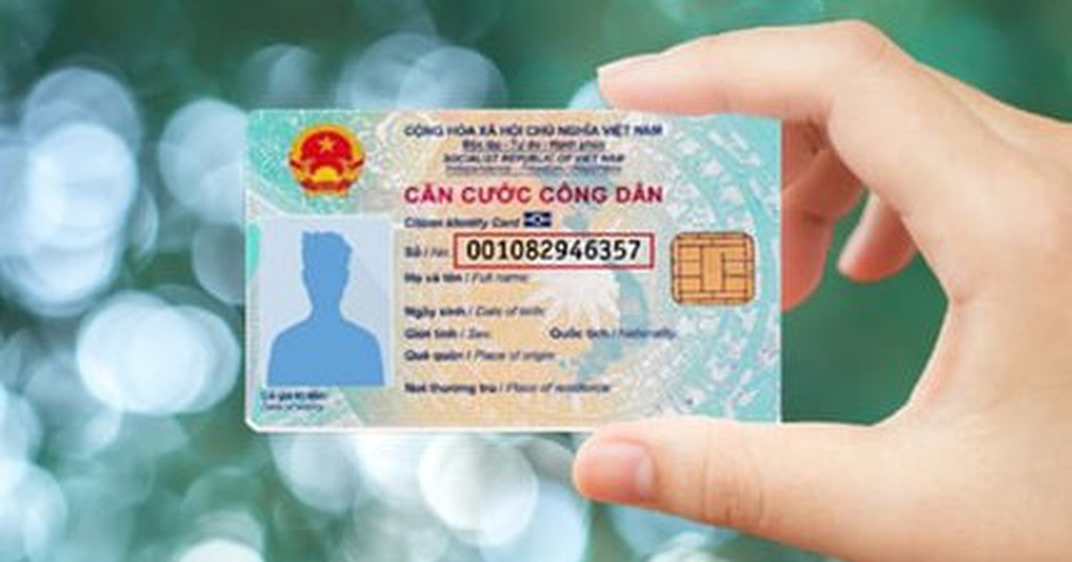Dãy 12 chữ số trên CCCD gắn chip có ý nghĩa gì?
