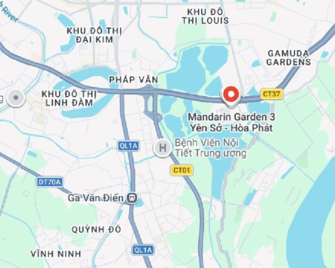 Hòa Phát của ông Trần Đình Long sắp làm dự án 1.000 căn hộ ở ngay gần công viên Yên Sở với tên gọi Mandarin Garden 3