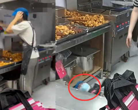 Video ghi lại cảnh nam nhân viên quán gà rán ngất xỉu, co giật vì… quá nhiều đơn hàng