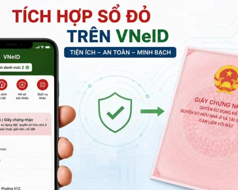 Người dân được gì khi tích hợp sổ đỏ trên VNeID?