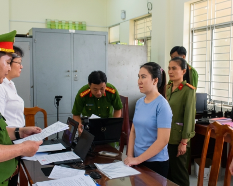 Công an khám xét nơi ở, bắt tạm giam Nguyễn Thị Yến Thu SN 1994