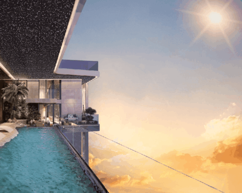 Dự án hàng hiệu tại Ciputra biến ban công thành resort với vườn treo và hồ bơi riêng tư tuyệt đối