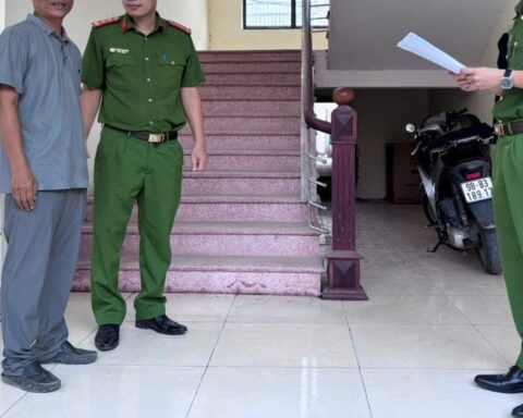 Khởi tố quản lý Nguyễn Quang Thiều SN 1979