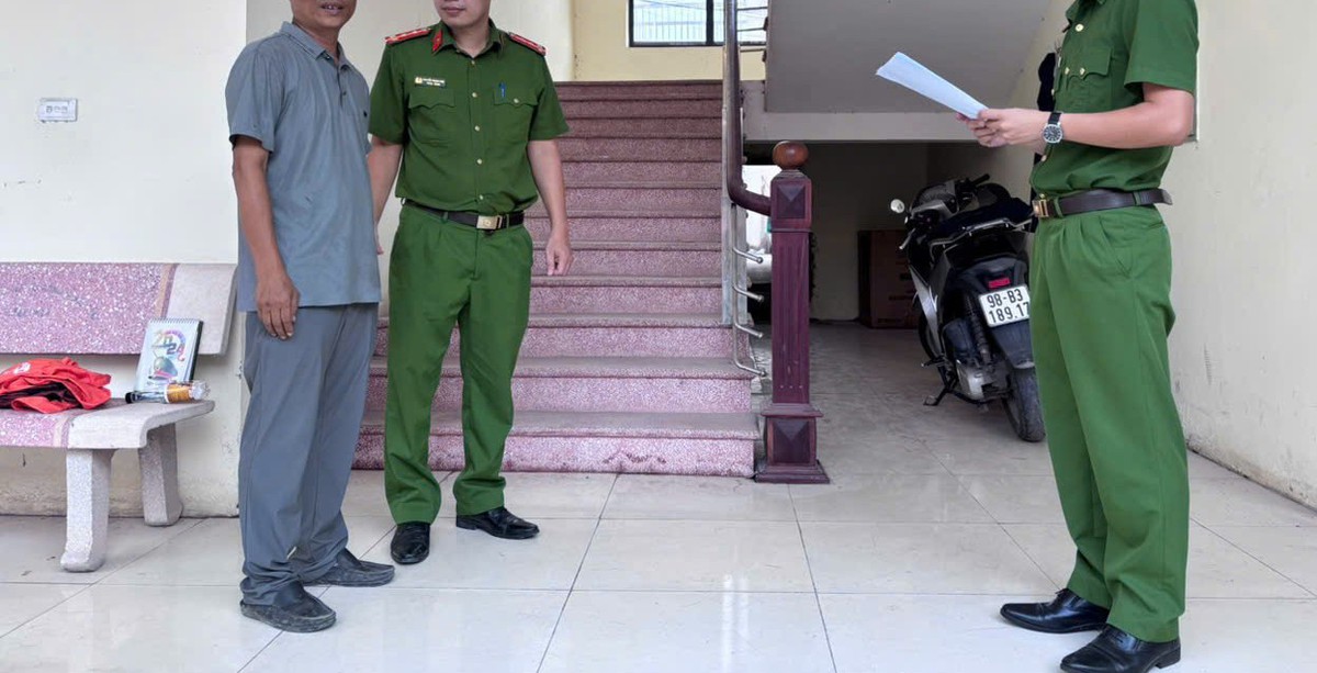 Khởi tố quản lý Nguyễn Quang Thiều SN 1979