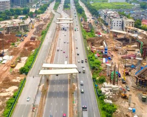 Nút giao gần 2.400 tỷ đồng với hầm chui gần 1km ở phía Tây Hà Nội