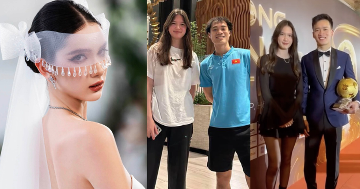 Chân dài 2k7 lai Việt – Nga gây sốt vì xinh như búp bê, là em gái thủ môn nổi tiếng, cao vượt Văn Toàn, bẽn lẽn cạnh Hoàng Đức